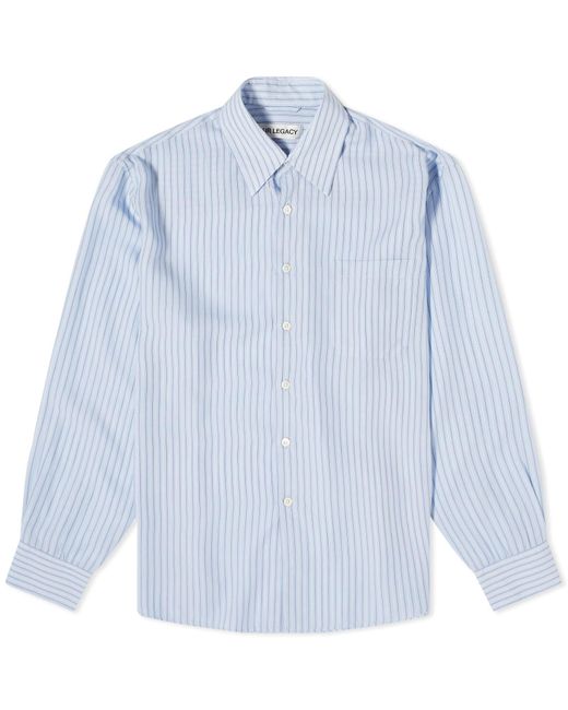 Our Legacy Blue Above Tencel Shirt for men