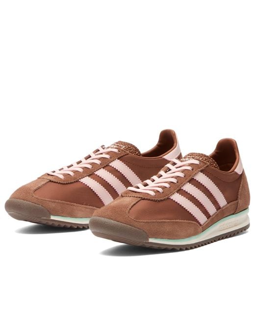Adidas Brown Sl 72 Og Sneakers