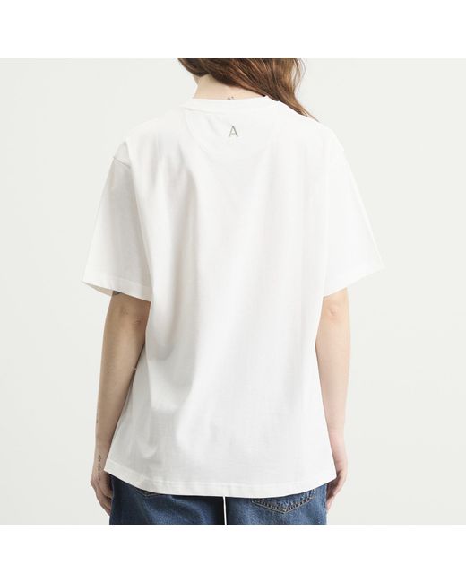 ALÉMAIS White Mokshini T-Shirt