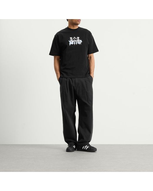 Butter Goods Black Diablo T-Shirt for men