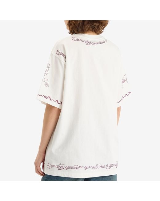 ALÉMAIS White Sammy T-Shirt