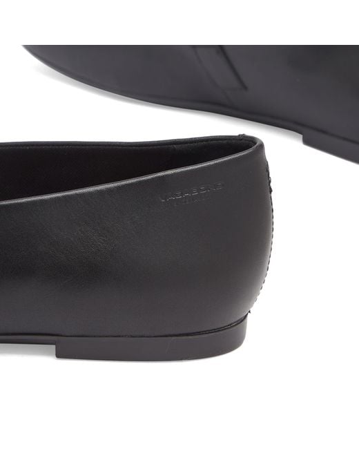 Vagabond Black Jolin Strap Ballet Pump