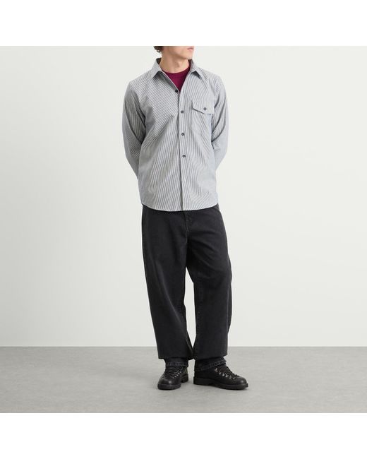 Randy's Garments Blue Randy's Garments 1 Pocket Shirt for men