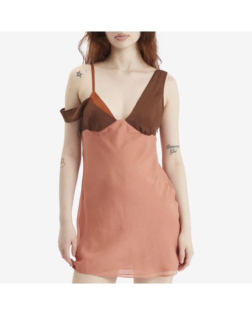 sir brown mini dress Noemi Halter Mini Dress | Chocolate Brown