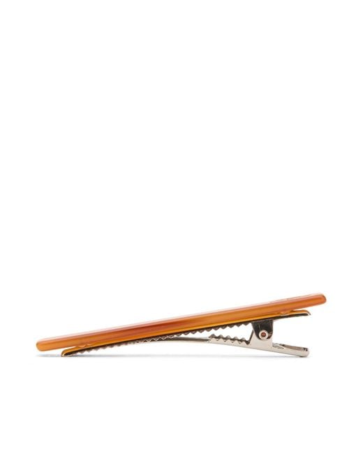 Kijun Orange Shell Hair Clip