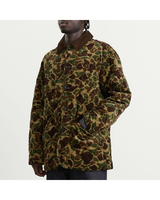 Polo Ralph Lauren Green Quilted Hunting Jacket for men