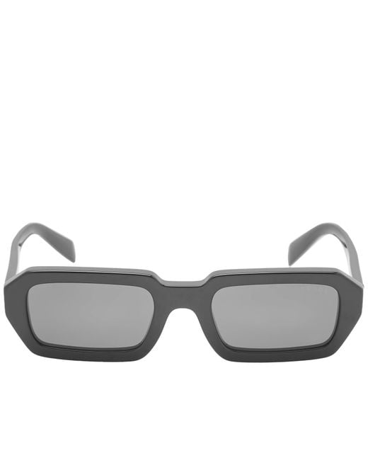 Prada Gray Pr A12S Sunglasses