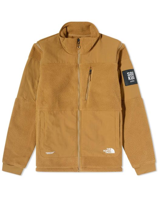 The North Face Brown X Undercover Zip-Off Fleece Jacket for men