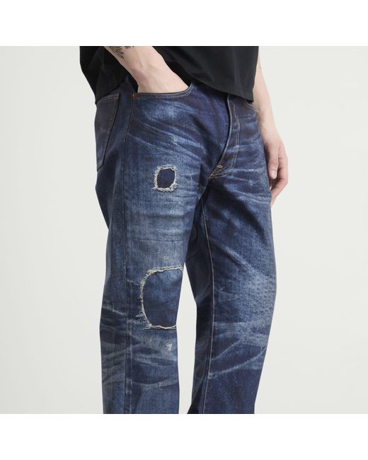 Junya Watanabe Blue New Manual Jeans for men