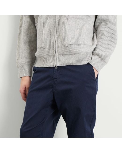 Kestin Blue Inverness Trousers for men