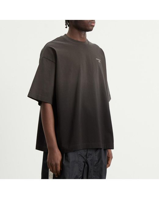 GOOPiMADE Black End. X Sage T-Shirt for men