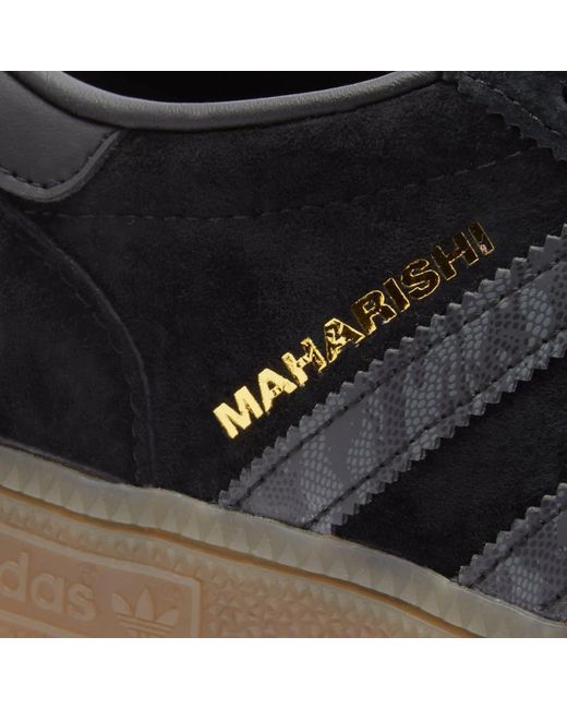 Adidas Black X Afc X Maharishi Handball Spezial Sneakers