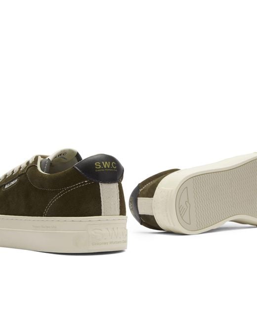 Stepney Workers Club Green Dellow 02 Suede Sneaker for men