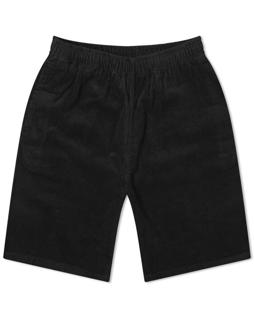 Fucking Awesome Black Elastic Cord Shorts for men