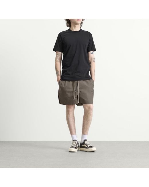 Rick Owens Gray Bela Boxers Shorts for men