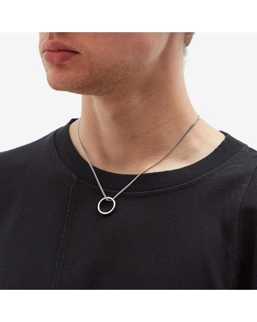 Men Korean Ring Necklace Steel Pendant Personality simple Hip-hop Pendant  Decoration Accessories, Men's Fashion, Watches & Accessories, Jewelry on  Carousell