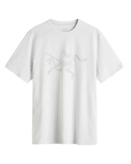 Arc'teryx White Cormac Logo T-Shirt for men