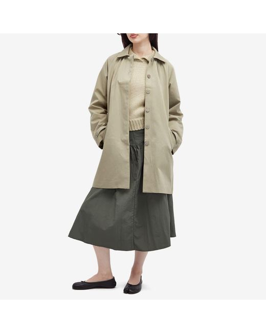 Peachy Den Green Cheri Mac Coat