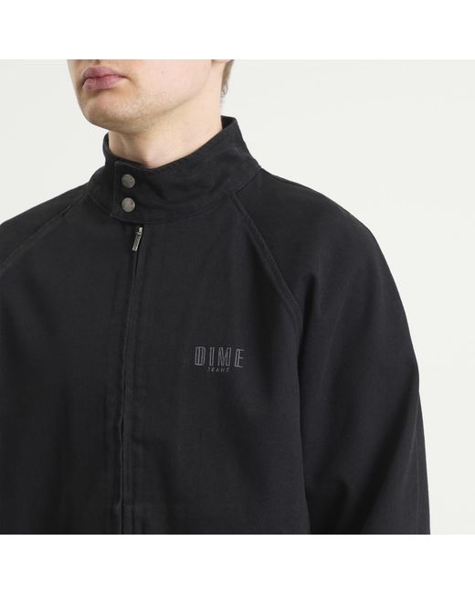 Dime Black Jeans Jacket for men
