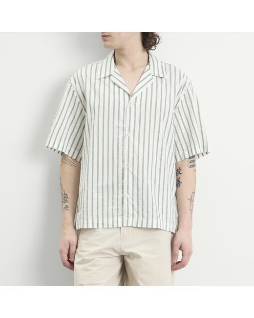 A Kind Of Guise Gray Samata Vacation Shirt for men