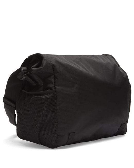 Gramicci Black Messenger Bag for men