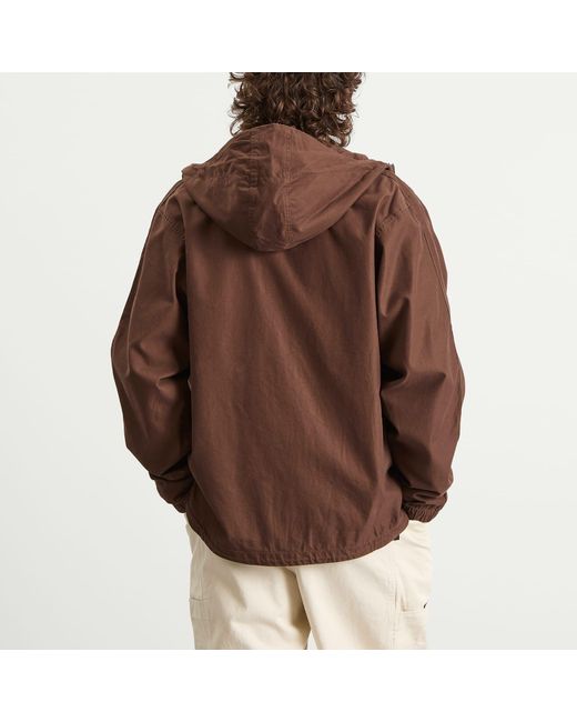 Gramicci Brown Beach Hooded Jacket for men