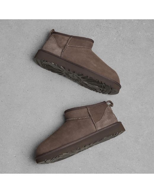 Ugg Brown Classic Ultra Mini Boot
