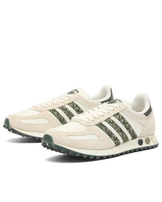 Adidas White End. X X Labrum La Trainer Sneaker
