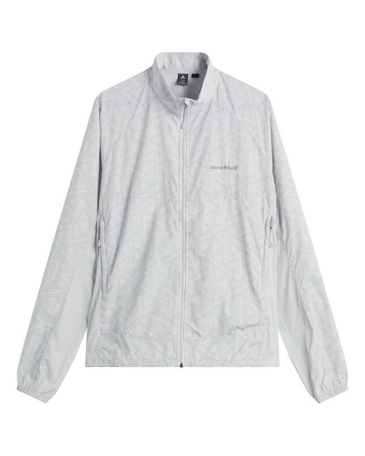 Montbell Gray Reflec Wind Jacket for men