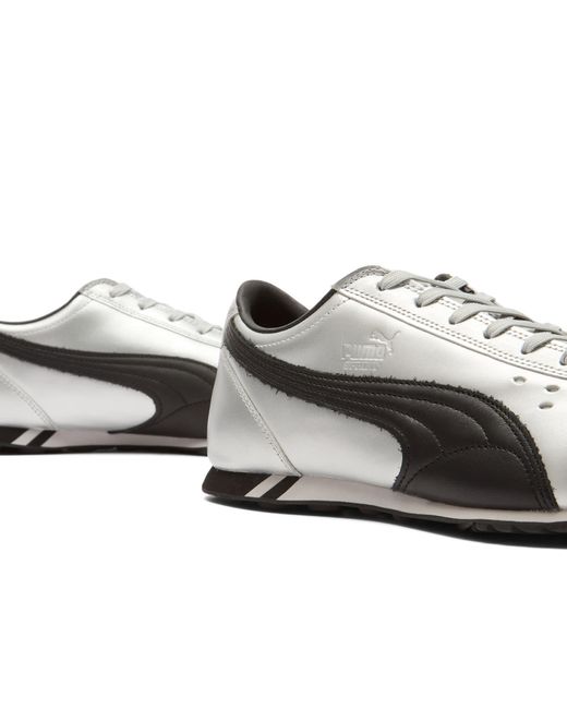 PUMA White Sprint Metallic Sneaker