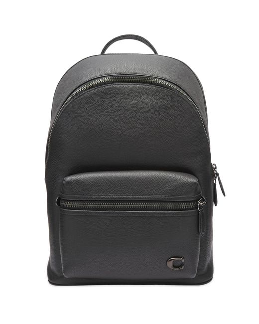 COACH Gray Charter Backpack for men
