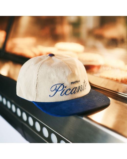 Picante Blue End. X Cord Crew Cap