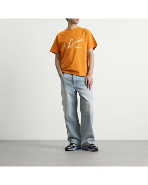 Larriet Orange Haul T-Shirt for men