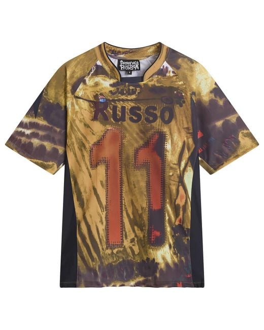 PAOLINA RUSSO Multicolor Sport Loose Fit Short Sleeve Top