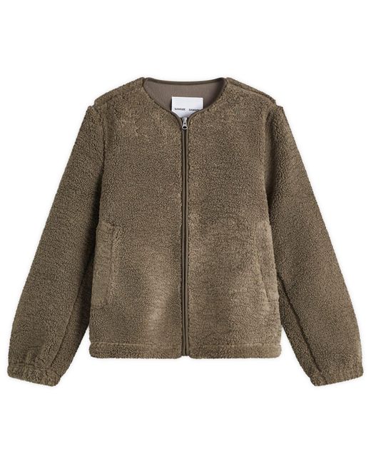 Samsøe & Samsøe Green Saautum Fleece Jacket