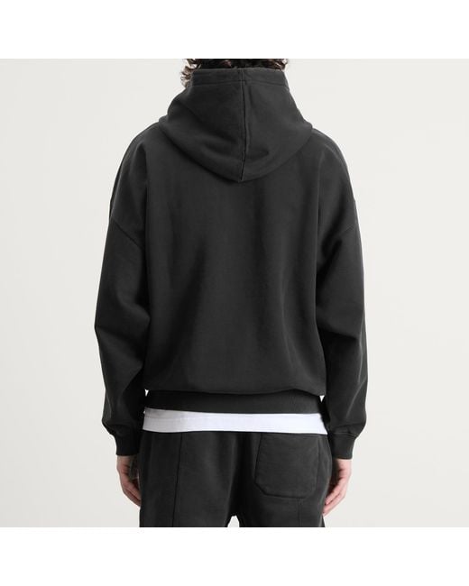 Cole Buxton Black Mini Logo Hoodie for men