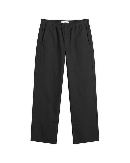 Palmes Gray Lucien Herringbone Trousers for men