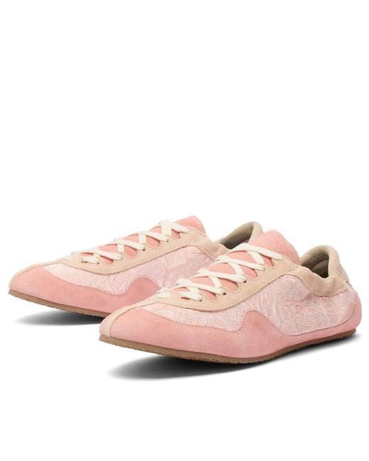 CECILIE BAHNSEN Pink Blaise Soft Sneakers