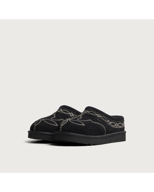 Ugg Black Tasman Western Slipper