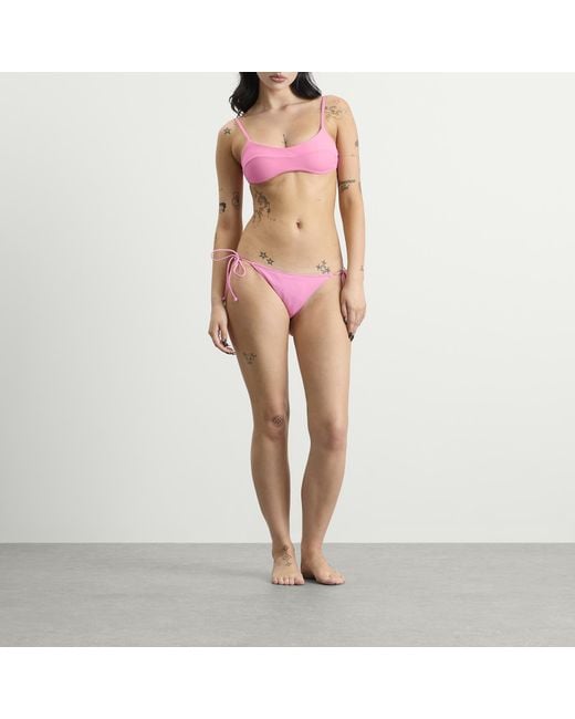 Fruity Booty Pink Bream Bikini Top