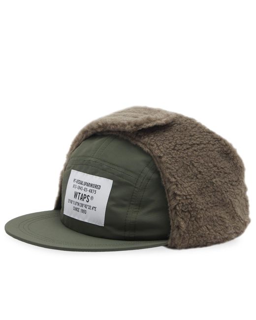 (w)taps Green 18 Pilot Cap for men