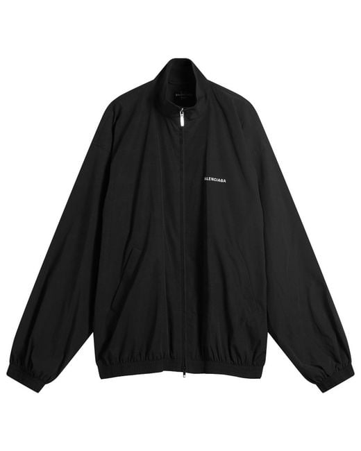 Balenciaga Black Automobili Lamborghini Tracksuit Jacket for men