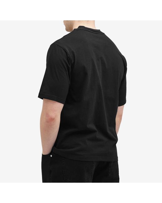 BOILER ROOM Black Reverb T-Shirt for men