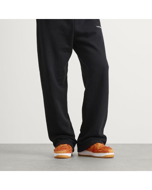 Nike Orange Air Force 1 Sneaker for men