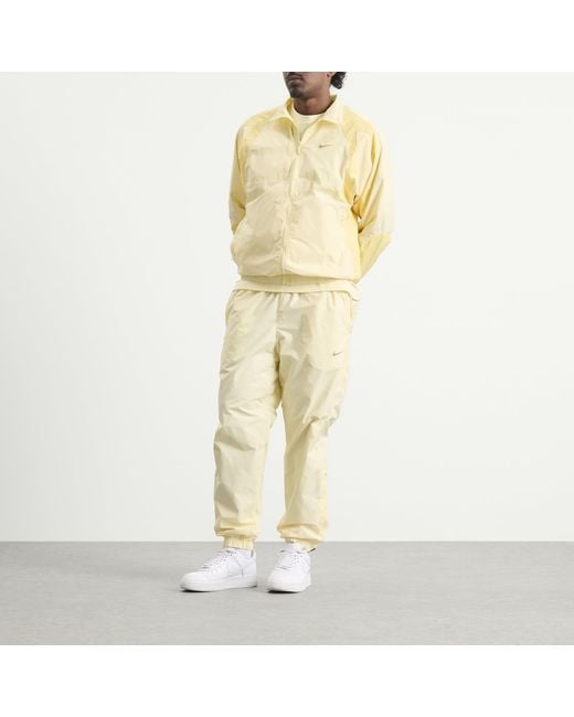 Nike Yellow X Nocta Woven Track Jacket for men