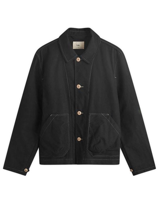 Folk Black Prism Jacket for men