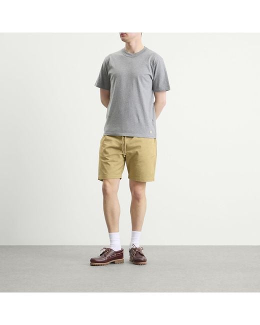 Universal Works Natural Twill Beach Shorts for men