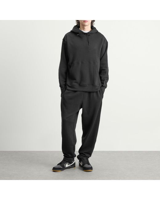 Nike Gray Wool Classics Open Hem Fleece Pant