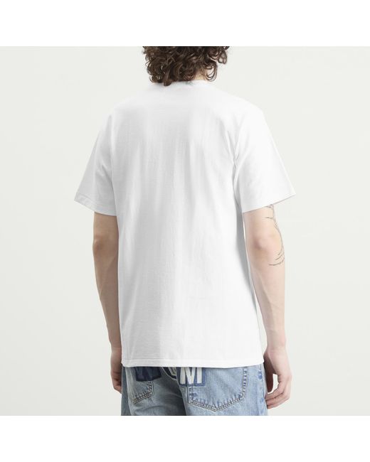 A Bathing Ape White Abc Camo By Bathing Ape T-Shirt for men