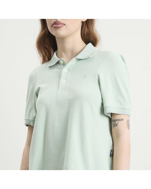 Maison Margiela Green Mm6 Polo Top